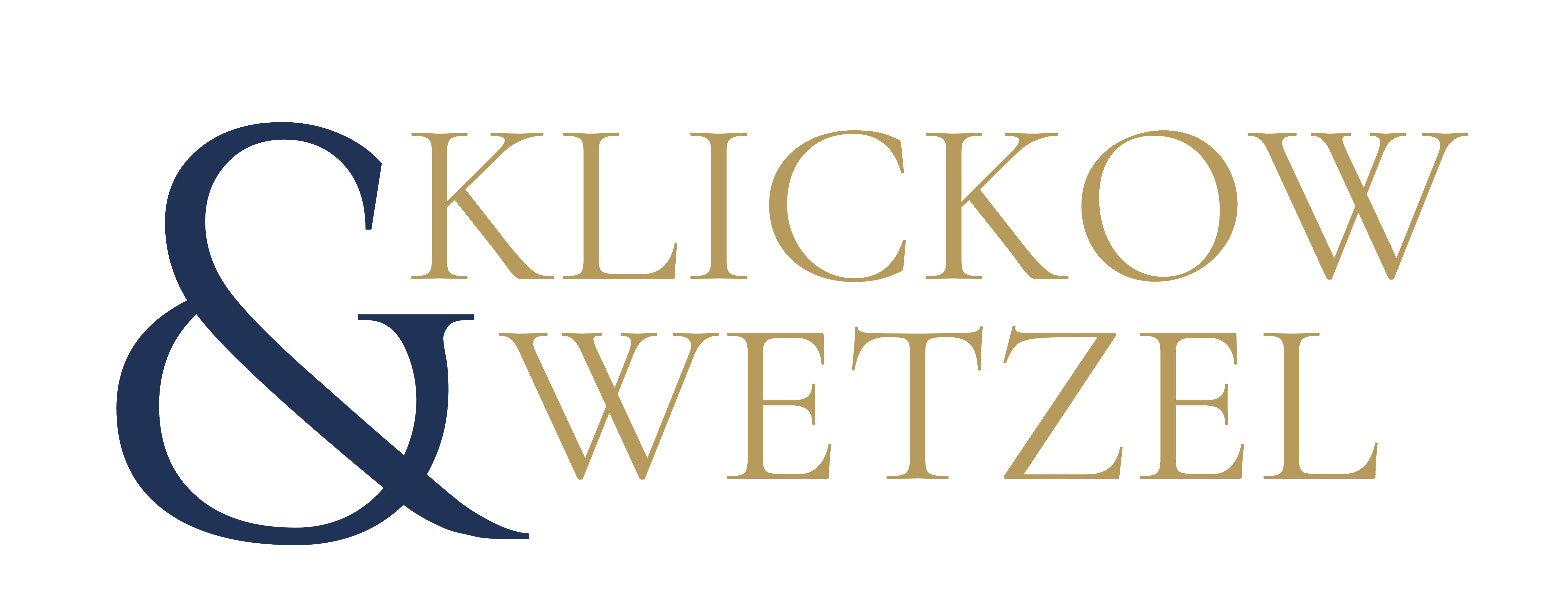 Logo der Kanzlei Klickow & Wetzel – Ihre Patentanwälte für gewerblichen Rechtsschutz und technische Innovationen